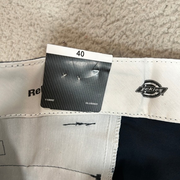 Dickies Mens Cargo Shorts Relaxed Fit Navy Blue Size 40 13" Inseam Flex New NWT - Picture 7 of 11